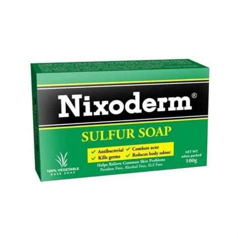 Save nixoderm soap to get email alerts and updates on your ebay feed.+ 12 x nixoderm sulfur soap protect skin from bacterial and kills germs expedite. Nixoderm Review Malaysia: Ingredients, Price And Benefits