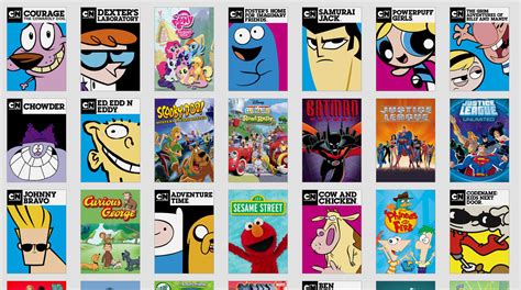 Images Of Old Shows On Cartoon Network Names