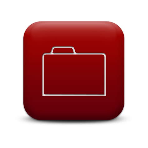 Red Folder Icon At Getdrawings Free Download