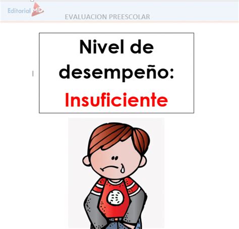 Sugerencias Para Llenar Reportes De Evaluación En Preescolar