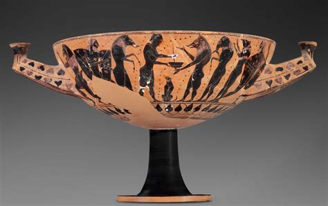 Drinking Cup Kylix Depicting Scenes From The Odyssey Museum Of Fine