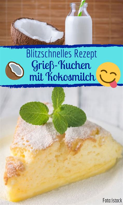 Butter schmelzen, abkühlen und dann mit joghurt, eigelb, zucker, vanillezucker ca. Wunderbarer Grieß-Kokos-Kuchen | Rezept | Kuchen, Kuchen ...