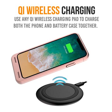 Alpatronix Bxx 4200mah Qi Wireless Iphone Xsx Battery Charging Case