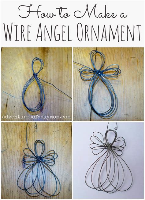 How To Make A Wire Angel Ornament Nativity Ornament Series