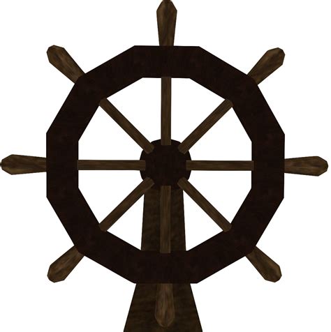 Pirate Ship Steering Wheel Template Drawing Free Image Download