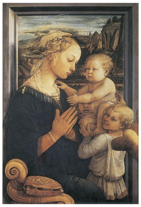 Madonna And Child Painting By Fra Filippo Lippi