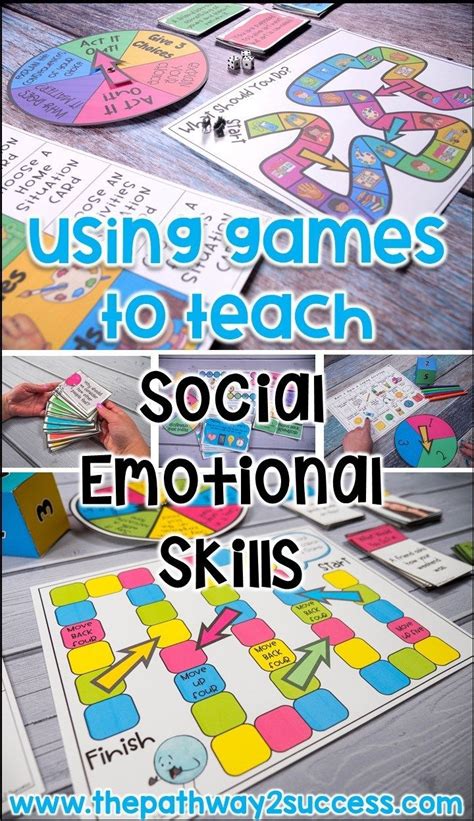 Games To Teach Social Emotional Learning Skills Including Social