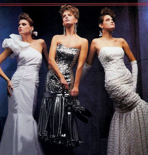 80s prom dresses puffy sleeves
