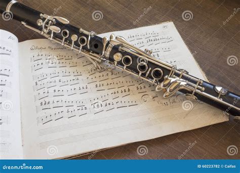 Clarinette Et Illustration Musicale Photo Stock Image Du Roseau
