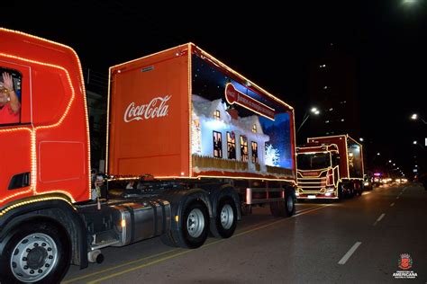 caravana de natal da coca cola passará novamente por americana portal atualidade