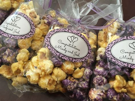 Wedding Popcorn💕 ️💍 Personalized Popcorn Party Favors At Popped