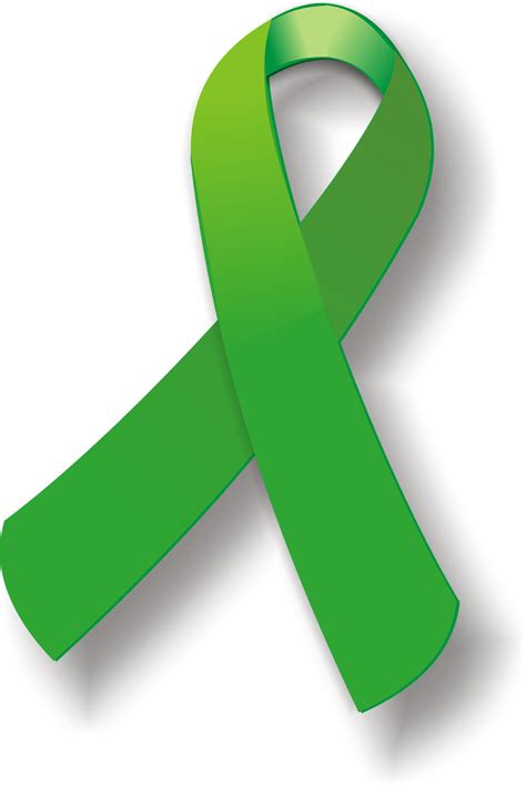 Green ribbon Awareness ribbon Cerebral palsy Pink ribbon - ribbon png ...