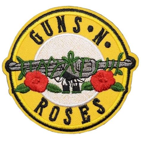 Guns N Roses Iron On Patch Iron On Patches Embroidered Patches Patches