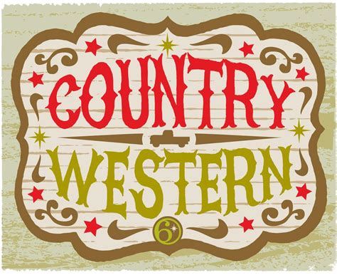 Country Western Logo Logodix