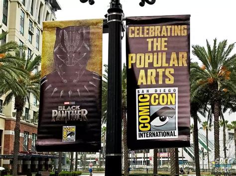 San Diego Comic Con I Banner Di Thor Ragnarok E Black Panther