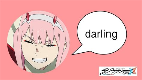 Everytime Zero Two Calls Hiro Darling Youtube