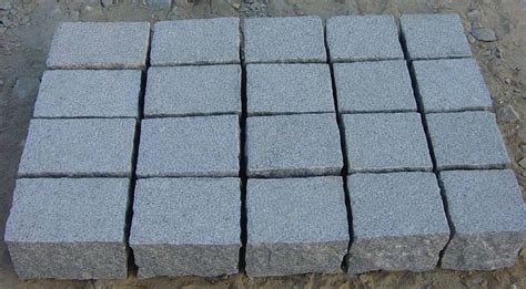 Cube Stone Landscaping Stones Grey Granite Paving Stones
