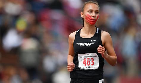Leaving Her Mark Native High Schooler Uses State Track Meet To Raise