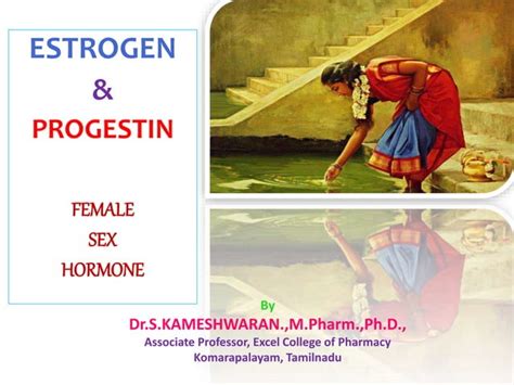 Estrogen And Progestin Female Sex Hormones Ppt