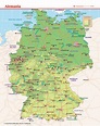 Mapa de Alemania - Lonely Planet