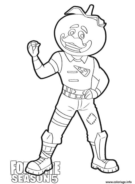 Fortnite Tomato Skin Coloring Page My XXX Hot Girl