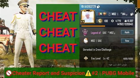 Reporting someone as a cheater in pubg after you are killed by them doesn't instantly get them flagged for banning like one might think. CHEAT CHEAT CHEAT #2 🚫Cheater Report and Suspicion⚠️ ...