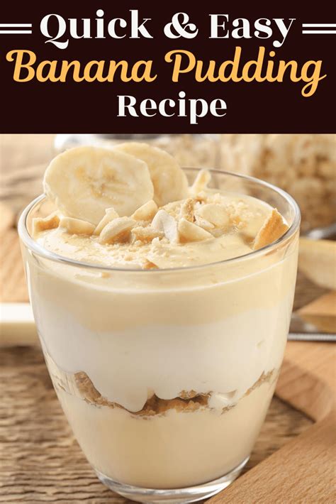 Quick And Easy Banana Pudding Recipe Insanely Good