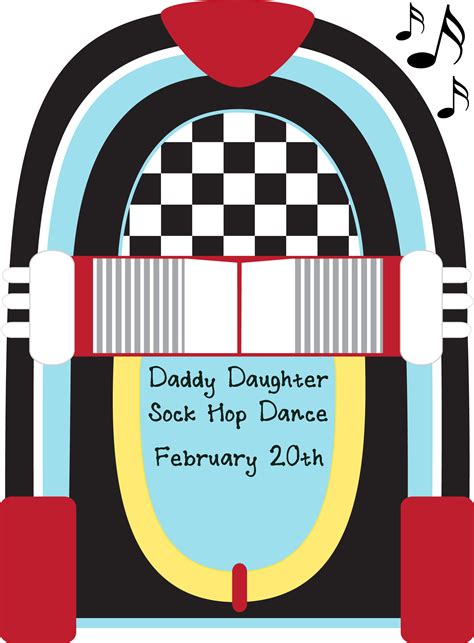 Hop 50s Sock Hop Daddy Daughter Dance Save Feb 20th Transparent Png