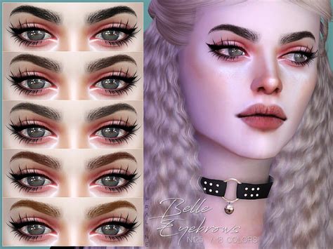 The Sims Resource Belle Eyebrows N125