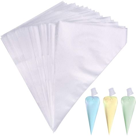 Disposable Pastry Bags Plastic Icing Piping Bag For Cake Cookies Dessert Cupcakes Decoration