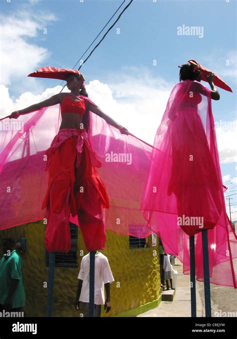 Carnival Moko Jumbie Trinidad Hi Res Stock Photography And Images Alamy