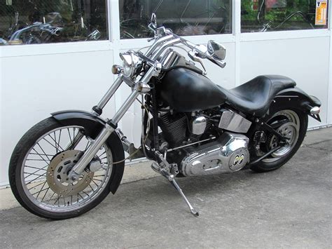 Softail bobber harley davidson softail slim grey motorbikes gray. 1998 Harley-Davidson® FXSTC Softail® Custom (Matte Black ...