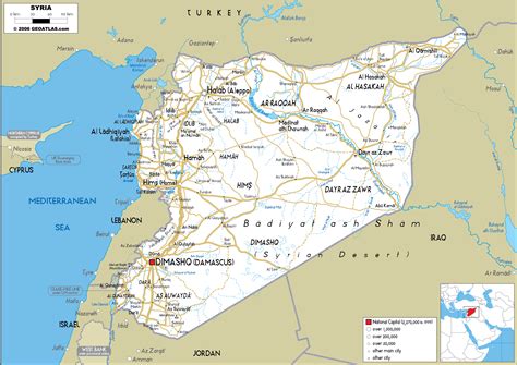 Последние твиты от syrian civil war map (@civilwarmap). Syria Map (Road) - Worldometer