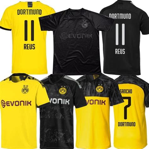 Dortmund All Black Kit 110th Anniversary Borussia Dortmund World Cup