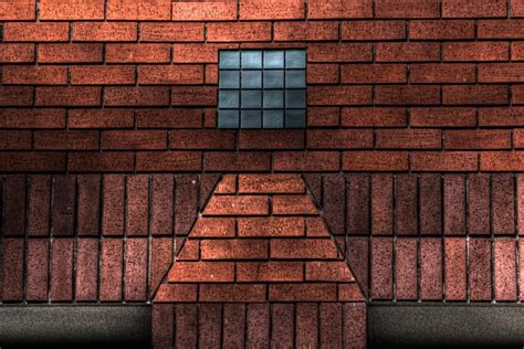 Red Brick Wall Illustration Wall Bricks Texture Pattern Hd