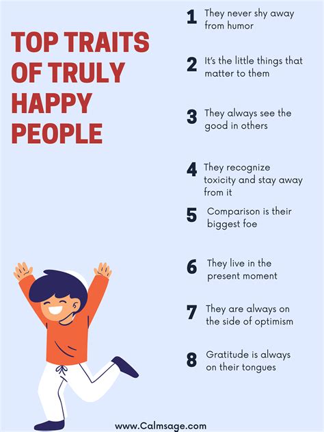 The Top 10 Traits Of Truly Happy People Are You One Of Them