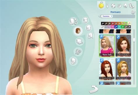 Mystufforigin Gorgeous Hairstyle For Girls Sims 4 Hairs