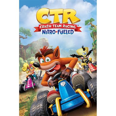 Crash Bandicoot Poster Ctr 202 In 2021 Crash Team Racing Crash