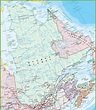 Detailed Map Of Quebec Province - Cape May County Map