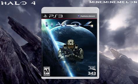 Halo 4 Playstation 3 Box Art Cover By Mineminemelon