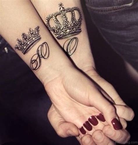48 King And Queen Tattoos For Wrist