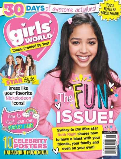 Girls World Magazine Subscription New Zealand