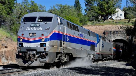 Amtrak 184 Phase 4 P42dc Locomotive California Zephyr And Empire