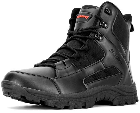 Buy Hiking Boots Mens Womens Trekking Shoes Outdoor Army Combat Tactical Patrol Boots With Side