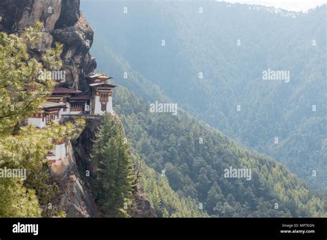 Tiger S Nest Paro Taktsang A Buddhist Monastery Perched At The Top