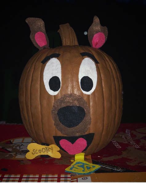 Scooby Doo Pumpkin Carving Template