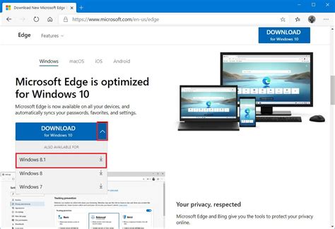 Cómo descargar Microsoft Edge Chromium para Windows y Windows