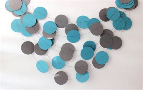It marries serenity of blue with the optimism of green. Items similar to Wedding Garland Teal Blue & Gray 10ft ...