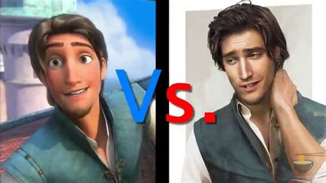 Flynn Rider In Real Life And Movie Tangled Youtube