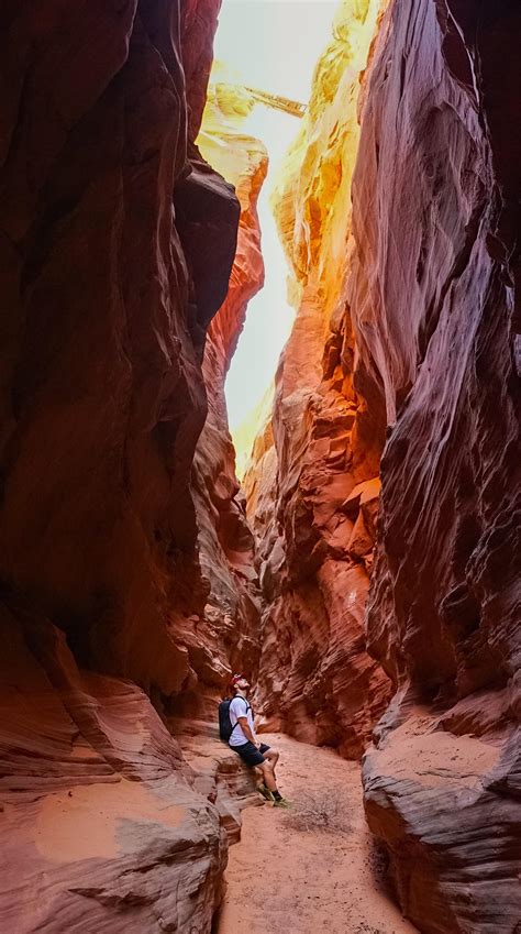 Oc Took This In An Amazing Slot Canyon Near Moab Ut Rmostbeautiful
